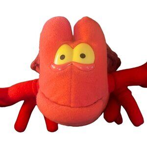 Vintage 1997 Disney & McDonald's Sebastian‎ Plush Toy - Little Mermaid Crab
